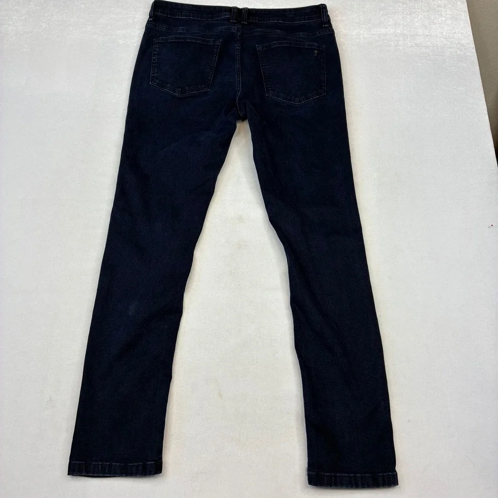The Perfect Jean NYC Skinny Jeans Men 34x32 Dark Blue Wash Stretch JU9T2B5BM32